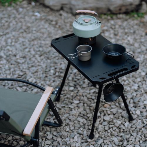 Aluminium Alloy & Engineering Plastics Outdoor Foldable Table portable Solid PC