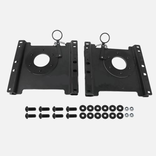 2pcs Seat Swivel Base Bracket Left & Right For 1997-2024 Ford Econoline E 450