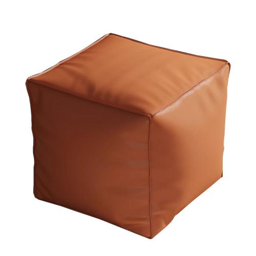Leather 2 in 1 Stool for storage PC