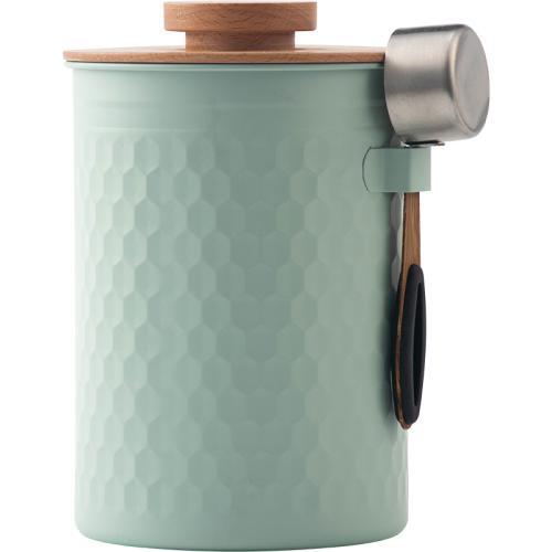 304 Stainless Steel & Silicone Waterproof Sealing Can large capacity green PC