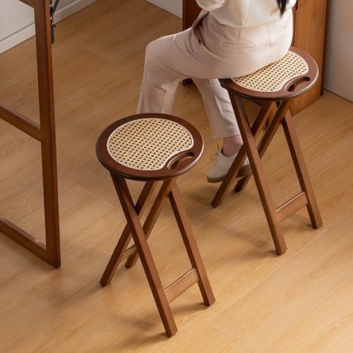 Moso Bamboo Foldable Stool portable khaki PC