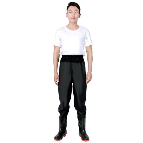 PVC Wader Pants thicken & waterproof Solid PC