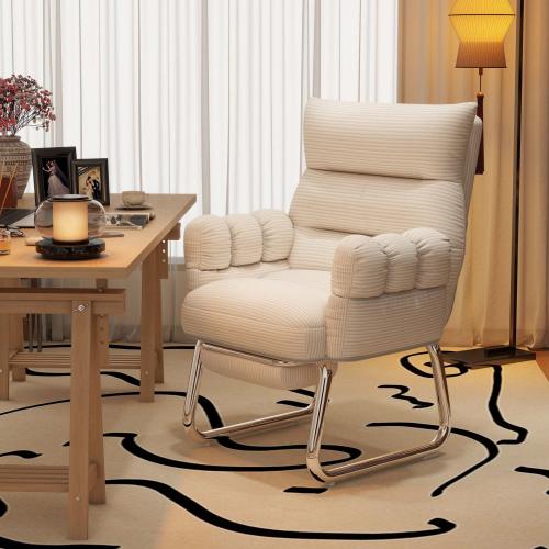 Métal & PP Coton & Éponge & Velours côtelé Président de bureau Solide plus de couleurs pour le choix pièce