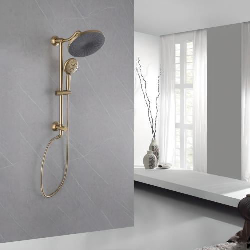 エンプラ & ステンレススチール シャワーセット 金 一つ