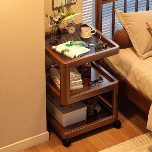 MDF Board & Moso Bamboo Multifunction Side Table PC