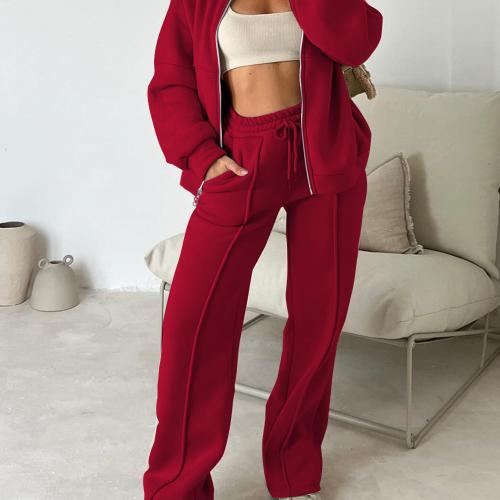 Polyester Women Casual Set autumn and winter design :XL Set