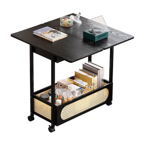 Moso Bamboo foldable & Multifunction Tea Table detachable PC