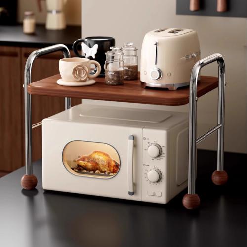 Particle Board & Carbon Steel Multifunction Kitchen Shelf PC