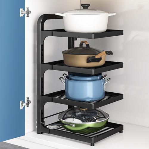 Carbon Steel Multilayer Kitchen Shelf PC