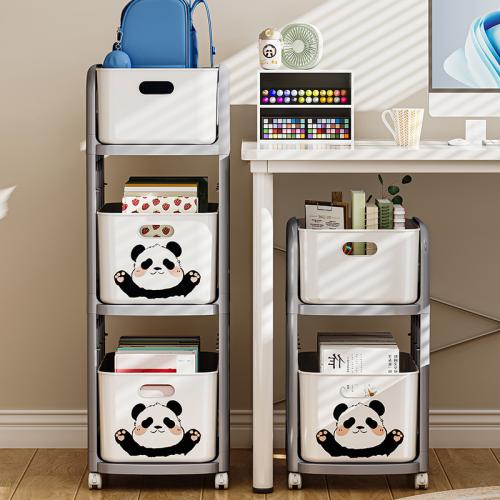 Polypropylene-PP Multilayer Storage Rack with caster PC