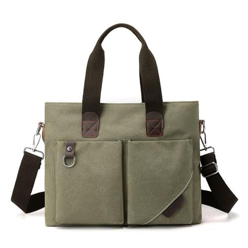 Canvas Multifunction Handbag attached with hanging strap PC