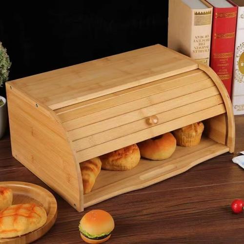 Moso Bamboo Food Storage Container Box dustproof PC