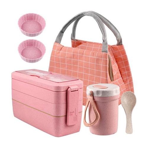 Plastic Lunch Box Set