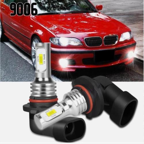 For BMW 3 Series E46 Led Xenon White 6000K Canbus Front Fog Light Lamp Bulbs 2X