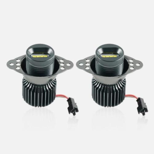 2x 30W No Error LED Angel Eyes Halo Ring Light Bulb For BMW E90 E91 LCI