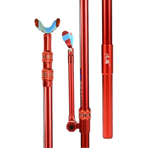 Carbon Fishing Fod Holder  red PC