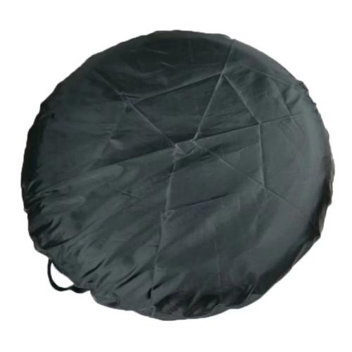 15 inch DIY Spare Tire Cover Black Trailer Wheel & Tyre Protector Against Sun & Rain