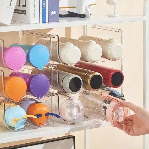 PET stackable Storage Rack transparent PC