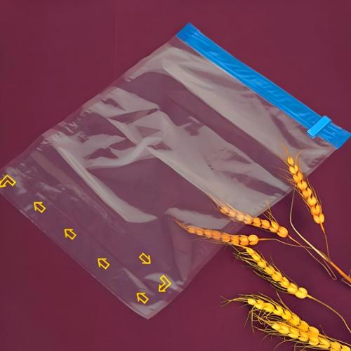PE Plastic Vacuum Storage Bag portable transparent PC