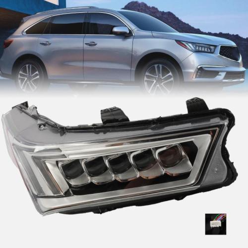 RH Right LED Headlight For 2017-2020 Acura MDX w/o Auto Leveling 51