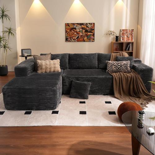 Rabbit Fur Soft & foldable Compression Sofa Solid PC