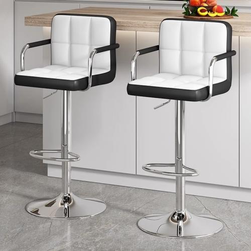 Metal & PU Leather Bar Stool Lactoprene & Sponge PC