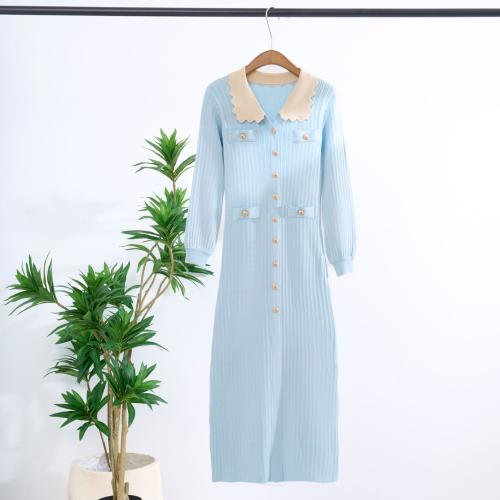 Polyester Slim & High Waist One-piece Dress slimming : PC