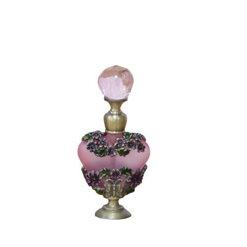 Glass & Zinc Alloy Perfume Bottle, for storage & portable, more colors for choice,  PC