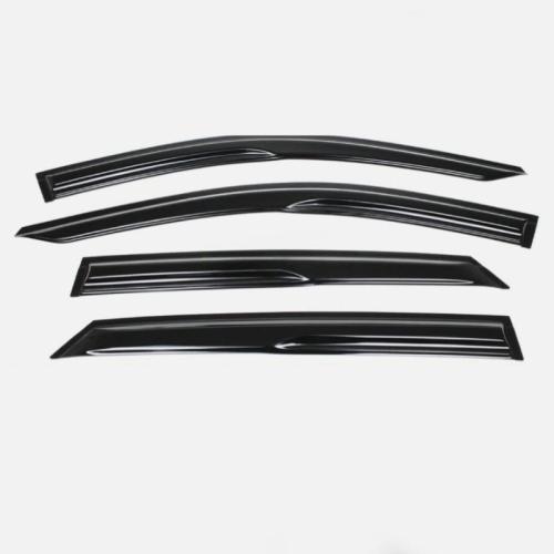 For 2021-2025 Hyundai Elantra Mugen Style Window Visors Rain Guards Deflectors