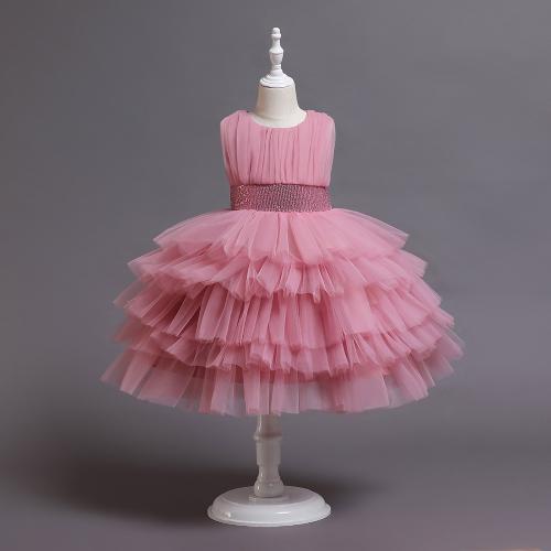 Polyester Robe d’une seule pièce de fille plus de couleurs pour le choix pièce