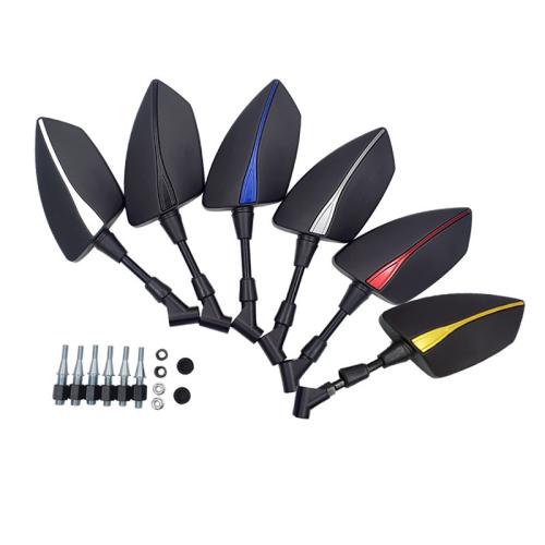 Alliage d’aluminium Rétroviseur de moto plus de couleurs pour le choix Ensemble