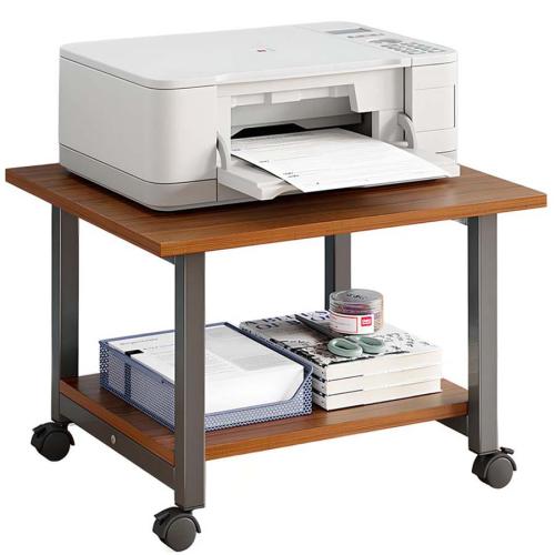 Medium Density Fiberboard & Steel Tube Multilayer Shelf for storage & durable & large capacity & hardwearing Solid PC