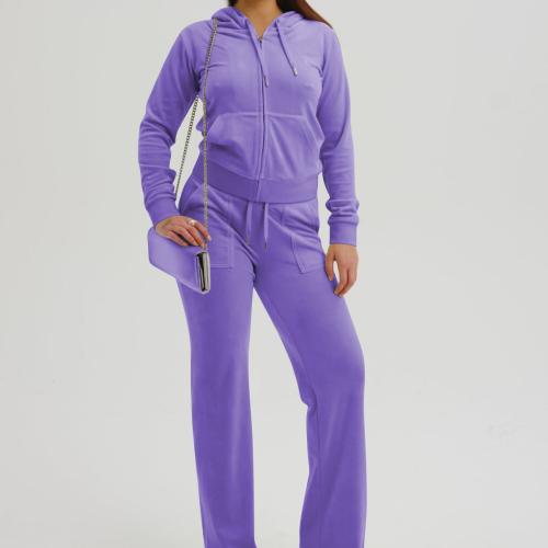 Polyester Ensemble occasionnel de femmes Pantalon & Retour au début plus de couleurs pour le choix Ensemble