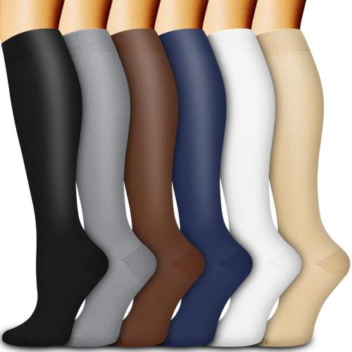 Nylon Chaussettes unisexes pour les genoux Imprimé plus de couleurs pour le choix Beaucoup