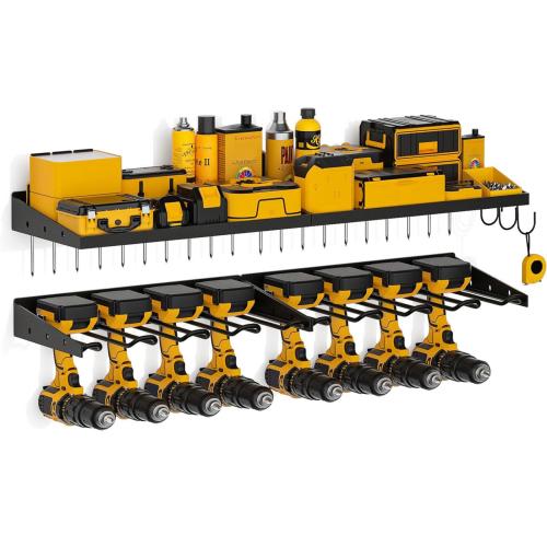 Garage Hardware Tool Holder Wall-Mounted Storage Rack Wall Storage Rack