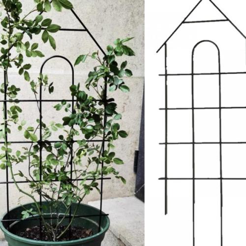 Iron Outdoor Flower Rack for Garden painted PC