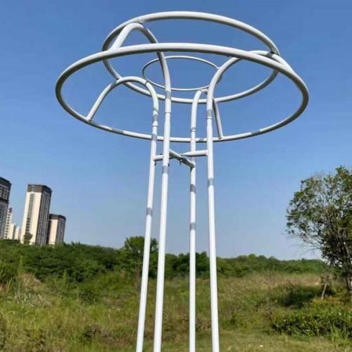 Iron Outdoor Flower Rack for Garden painted PC