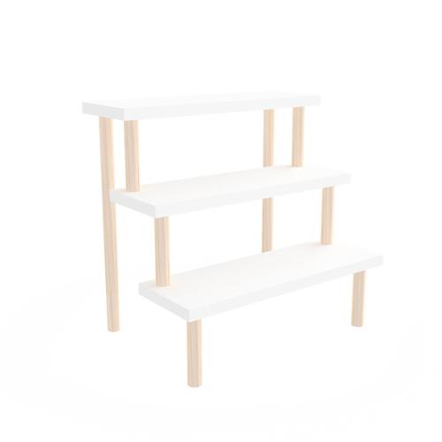 Pine & Solid Wood Flower Rack for storage PC