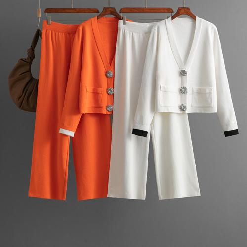 Cotton Women Casual Set autumn and winter design & two piece & loose : Set