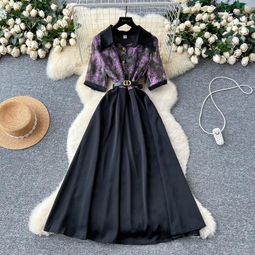 Polyester Waist-controlled One-piece Dress slimming PC