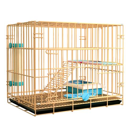 Iron foldable Pet Cage & breathable PC