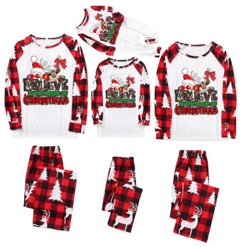 ポリエステル 親子スリープウェア 印刷 選択のための異なるパターン 選択のためのより多くの色 セット