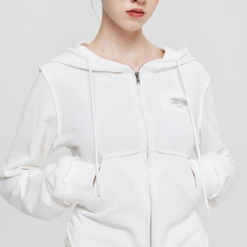 Polyester & Cotton With Siamese Cap Women Sweatshirts PC