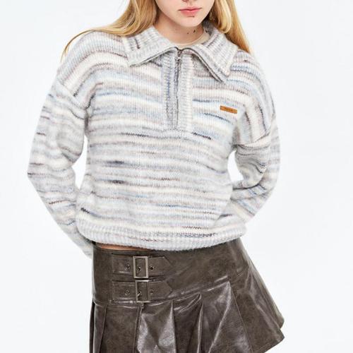 Acrylic & Polyester Women Sweater & loose & thermal PC