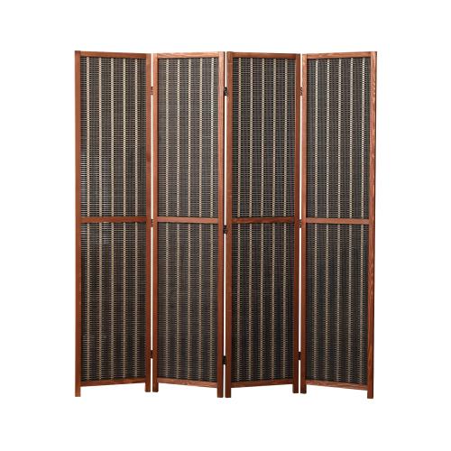 Borovice & Moso Bambus Podlahová obrazovka Mnoho