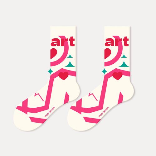 Polyamide & Coton Chaussettes unisexes pour les genoux couleur et motif différents pour le choix : Paire