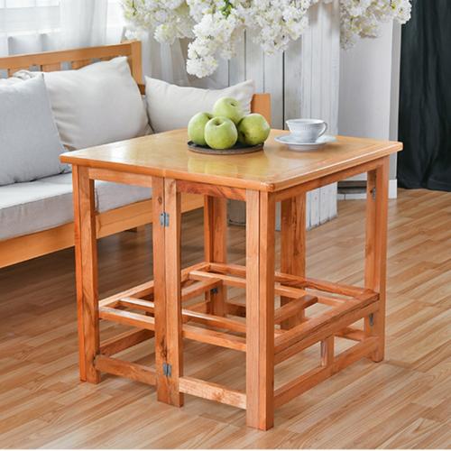 ソリッドウッド サイドテーブル 一つ