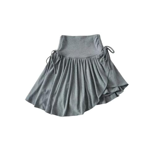 Cotton Waist-controlled Skirt & anti emptied patchwork Solid PC