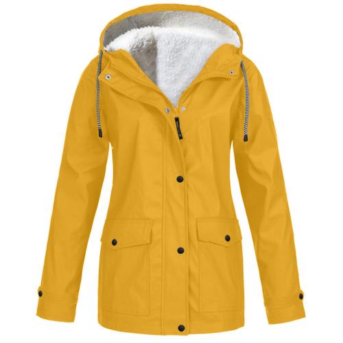 Polar Fleece Women Outdoor Jacket fleece Solid PC