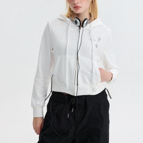 Polyester With Siamese Cap Women Sweatshirts Solid PC